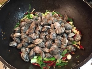 辣炒蛤蜊怎么做