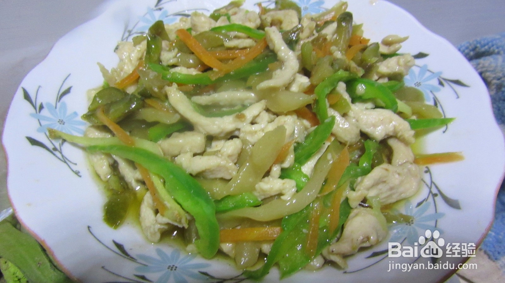 这道极普通的鸡肉炒三丝你准没吃过