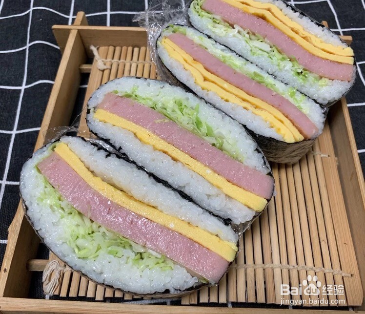 美味易做三明治饭团的做法