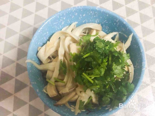 凉拌杏鲍菇做法