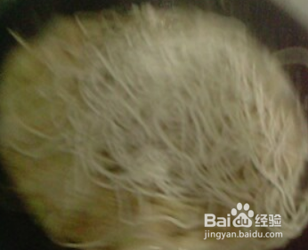 卷心菜味面条的做法