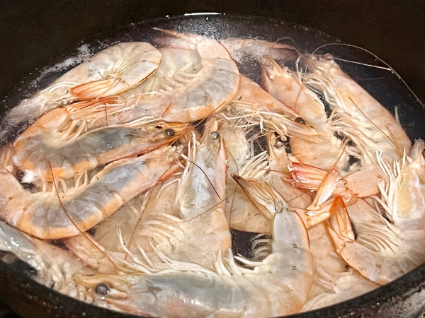 凉拌藕片酸辣虾