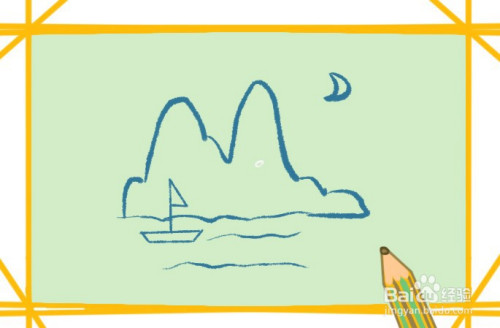 西江月夜怎么画