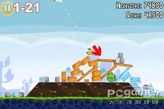 《愤怒的小鸟》全图文攻略【第一关】