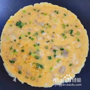 快手早餐之葱花鸡蛋饼