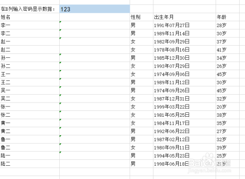 如何对EXCEL中的某些列数据的加密