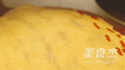 千层蛋包饭的做法