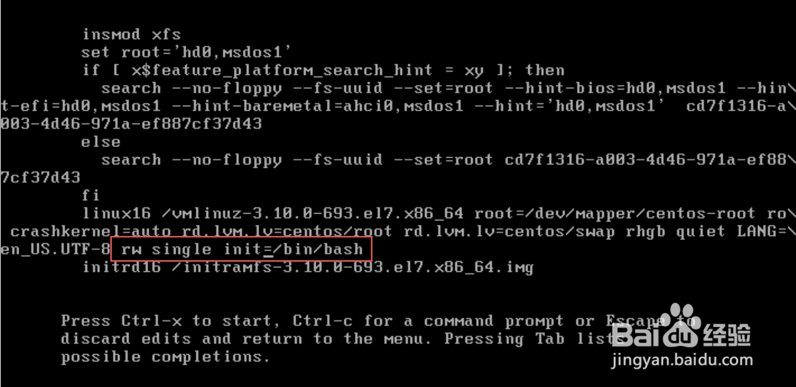 Centos7忘记密码怎么恢复？