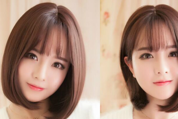 方脸适合什么刘海