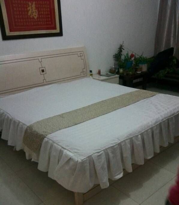 荷叶边床罩的做法教程