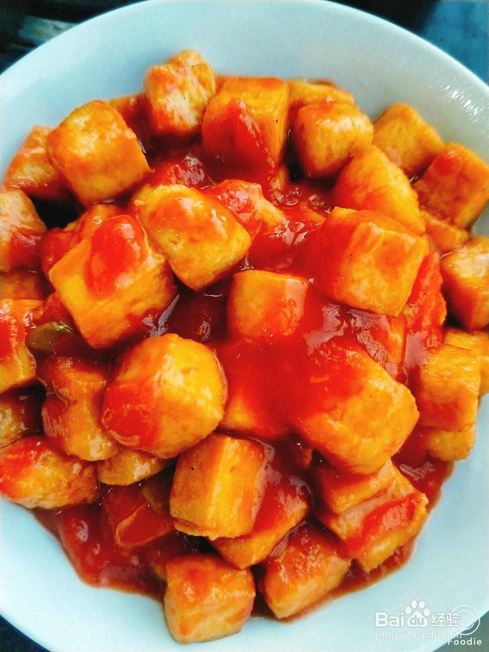 容易上手的番茄豆腐