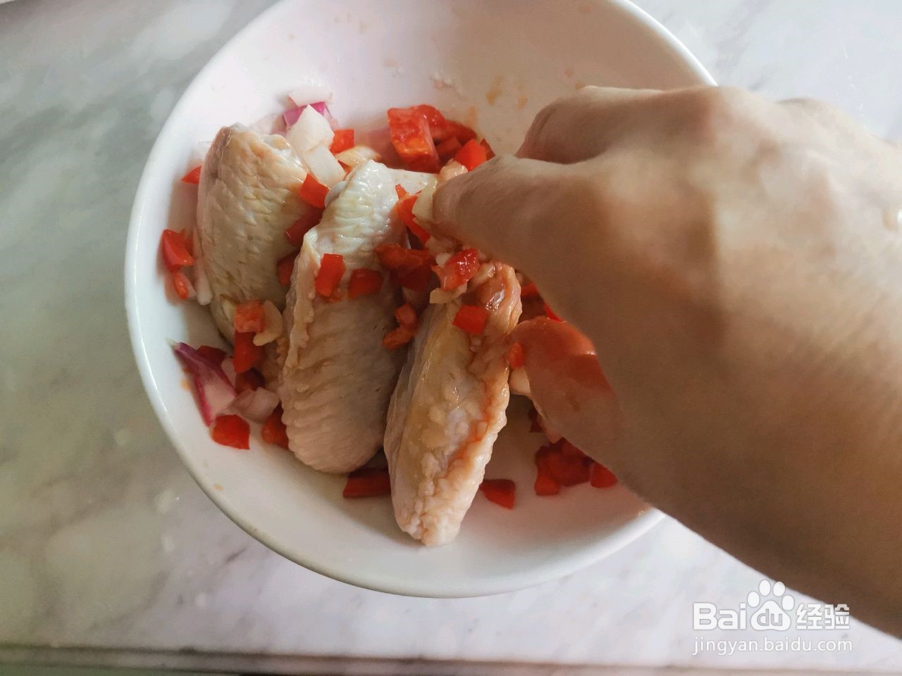 蒜香金针菇蒸鸡翅