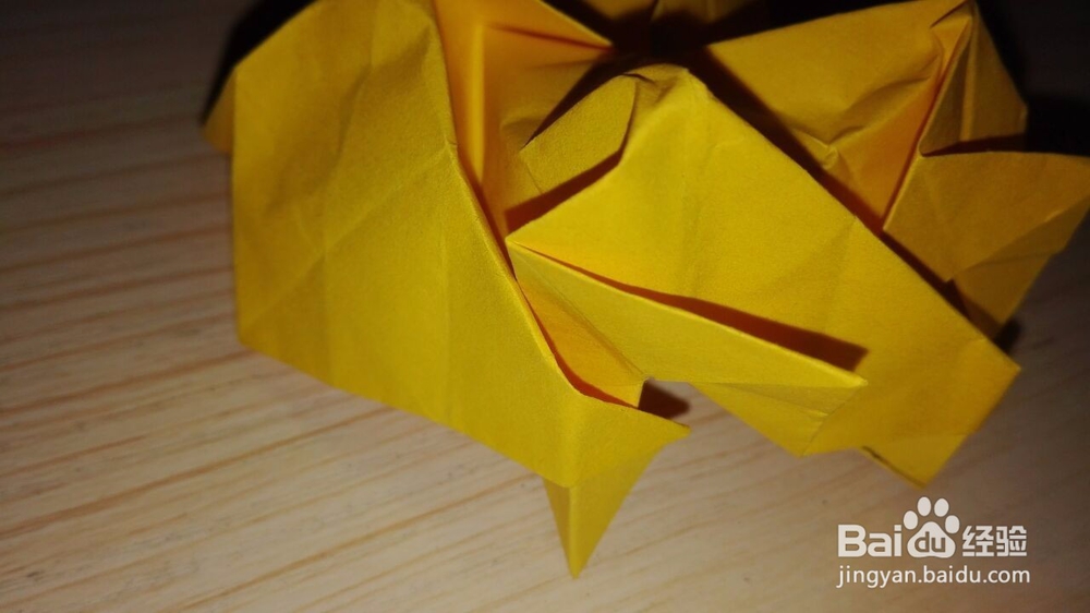 普通玫瑰花的折法