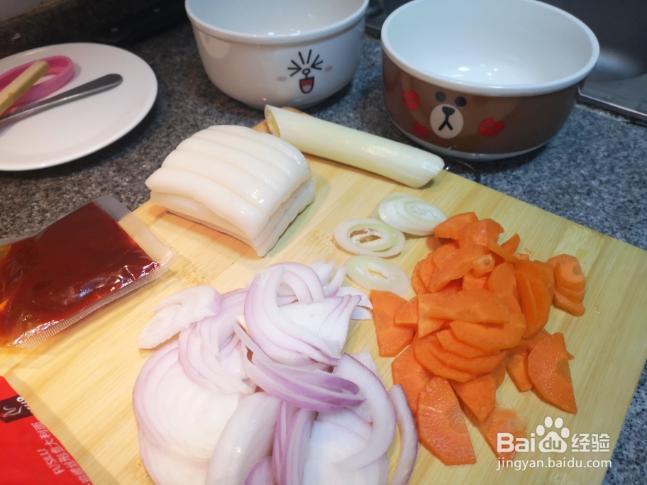 奶奶教你做韩式炒年糕