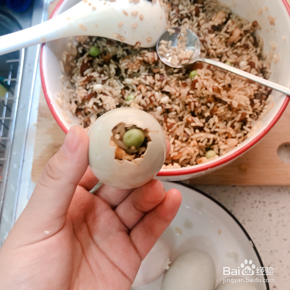 心心念念的糯米蛋