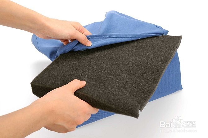 怎样让IPAD站起来?---给你的IPAD做个枕头吧!