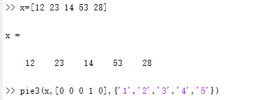 【MATLAB】绘图技巧(13)——饼形图pie
