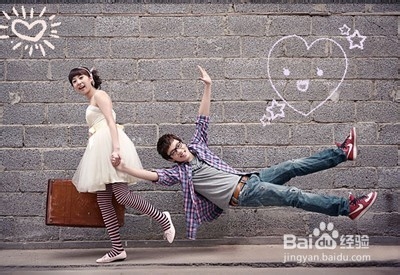 时下热门的主题婚纱照