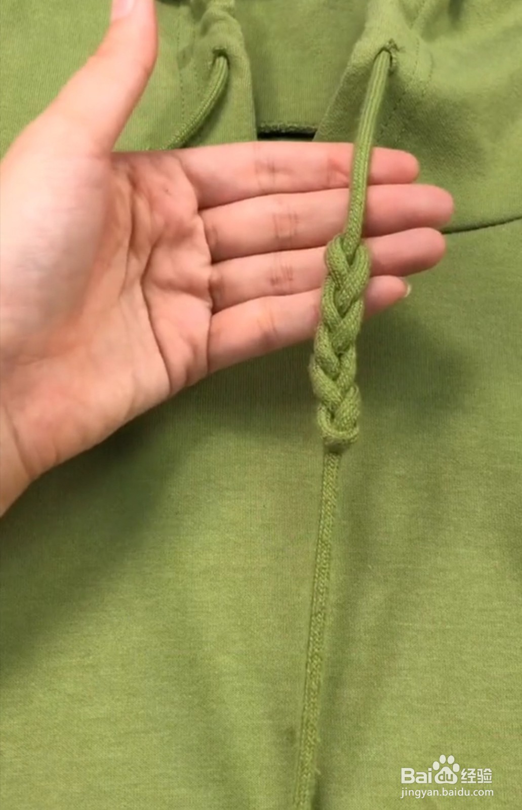 卫衣绳子的花样系法