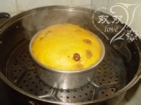 南瓜发糕类似奶酪,色香俱全