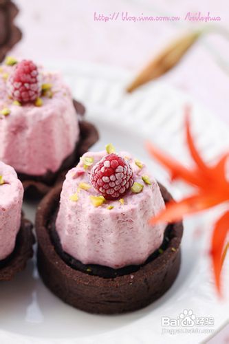 树莓慕斯巧克力塔的做法
