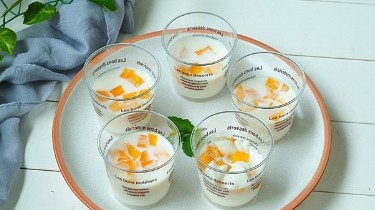 椰奶芒果冻的做法