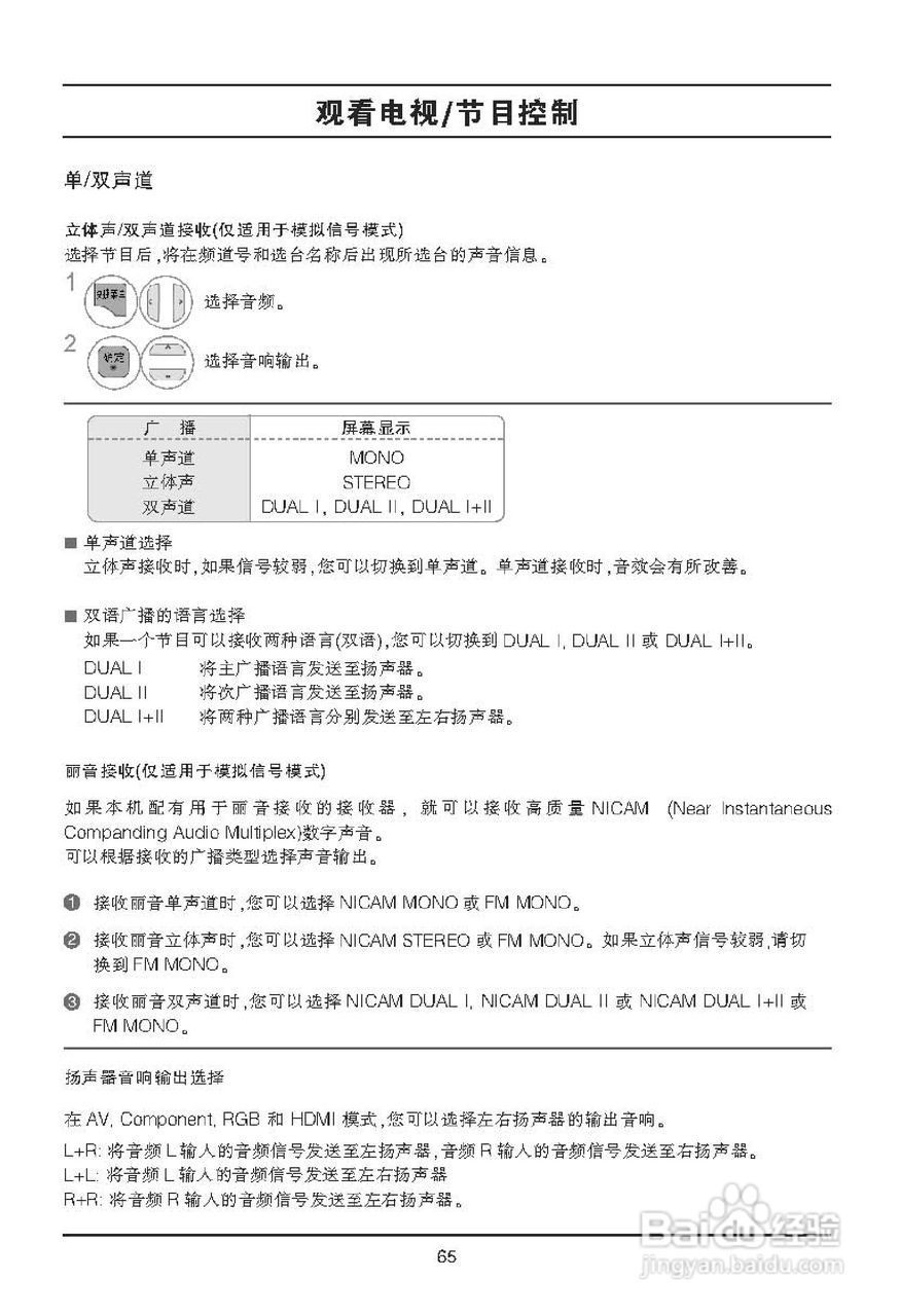 LG 32LE4500液晶彩电使用说明书:[7]