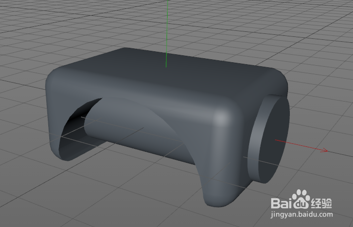 C4D三维建模(茶几制作)