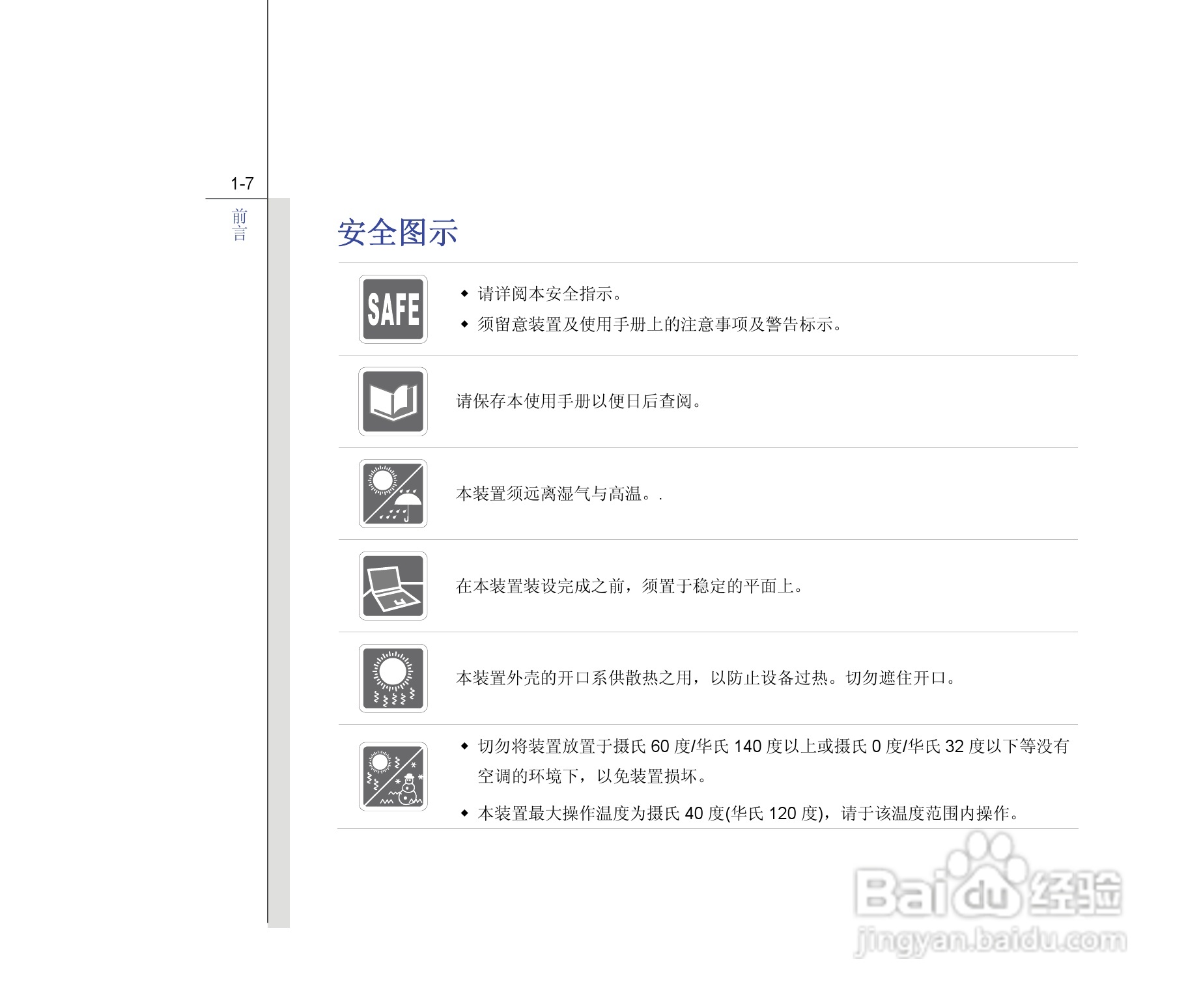 微星MSI GE603笔记本电脑使用说明书:[1]