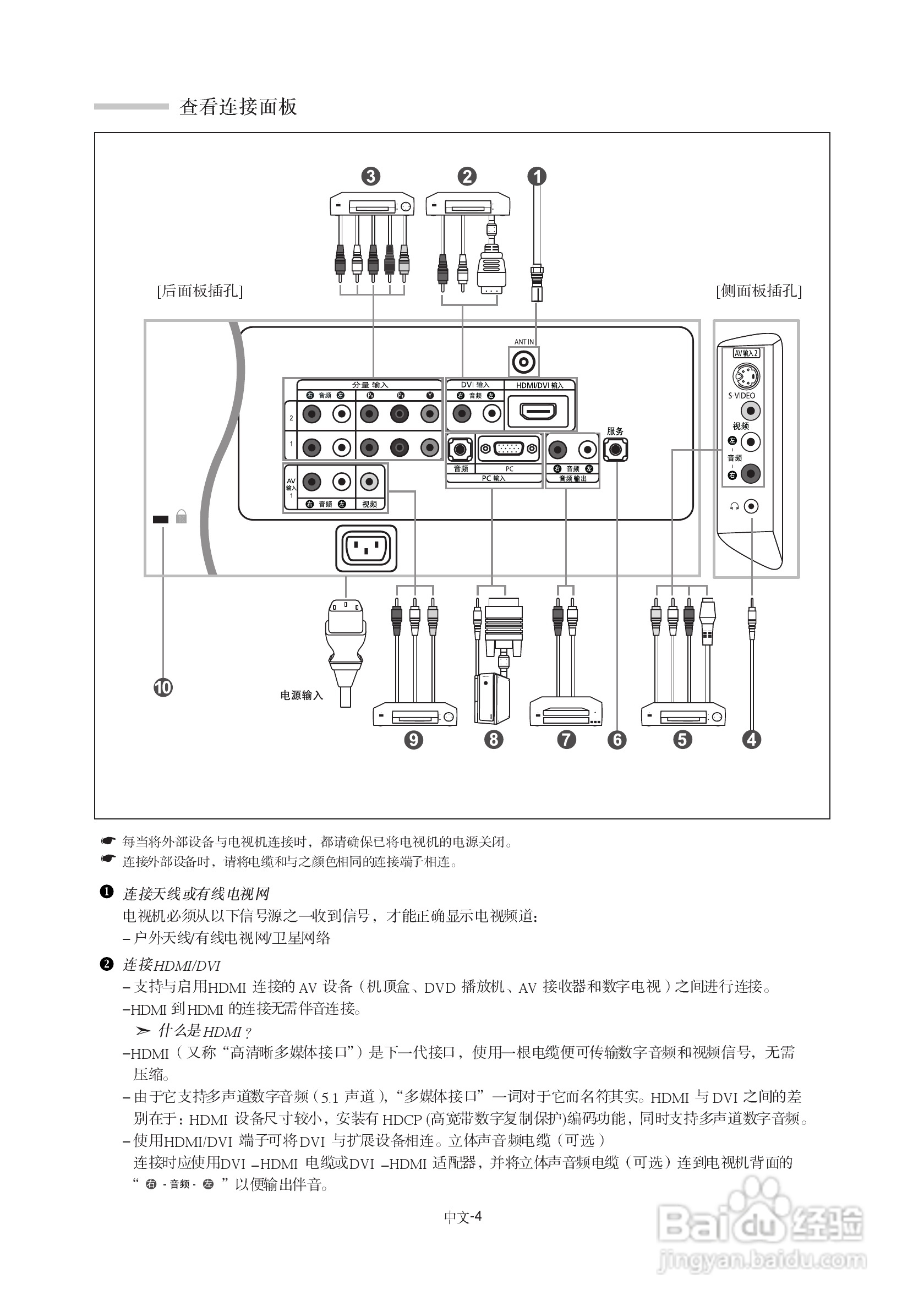 三星LA40S7液晶彩电使用说明书:[1]