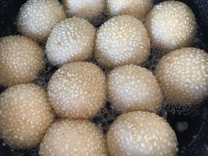 怎么做空心麻团