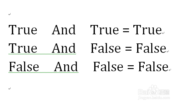 VB逻辑运算符简介