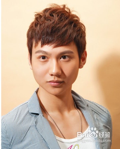 帅气男生冬季蓬松烫发发型DIY