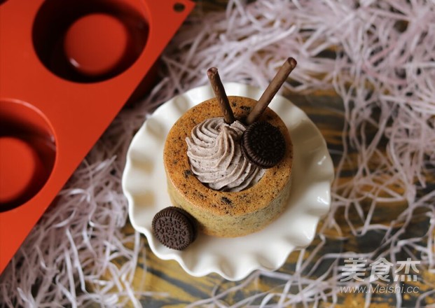 奥利奥咸奶油杯子蛋糕