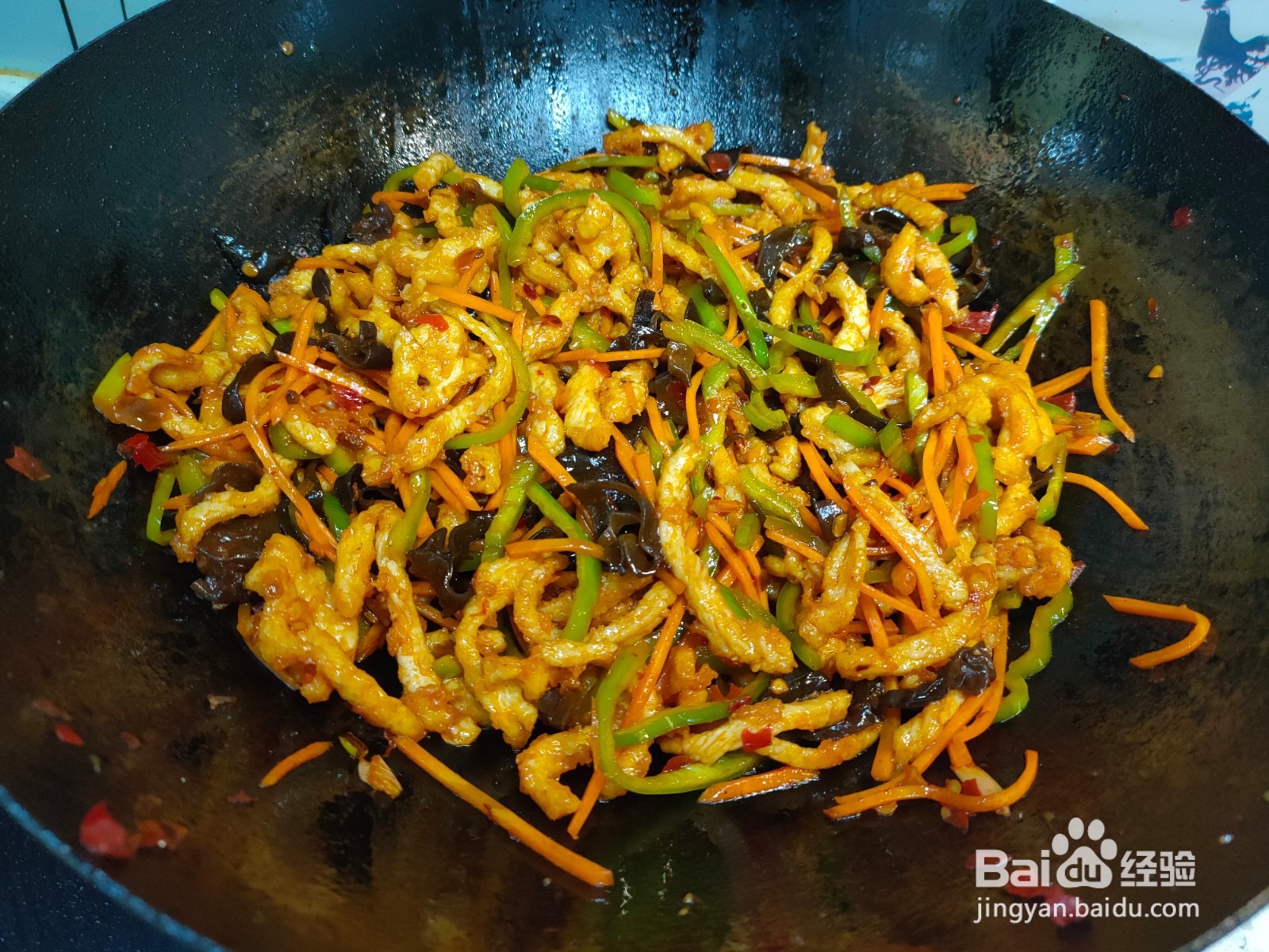 鱼香鸡丝的做法