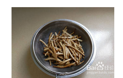 酱炒茶树菇的做法步骤