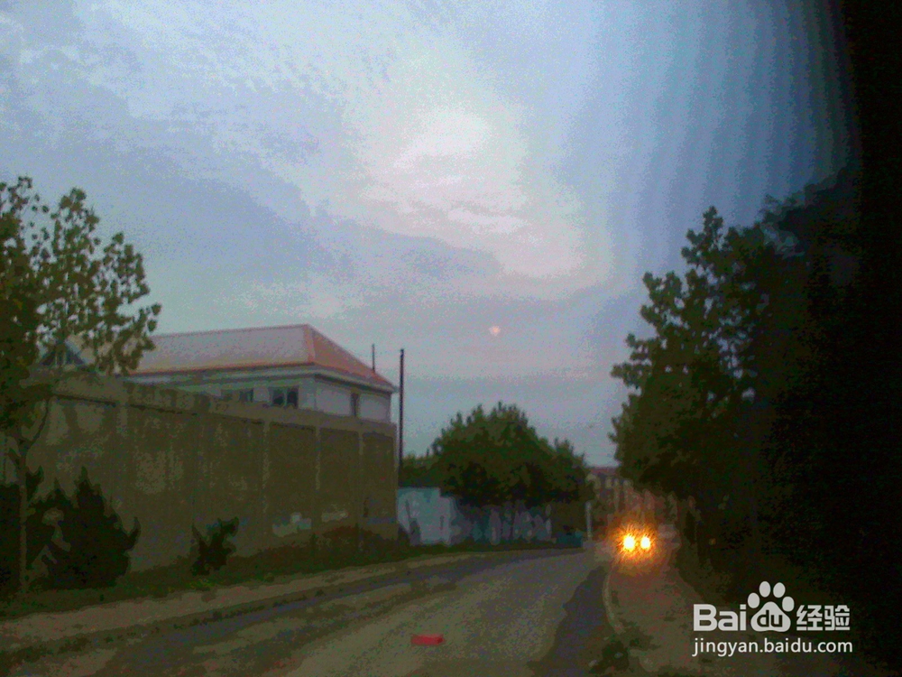 #智能#老年人怎样阴天傍晚瞬间拍乌云中月亮画面