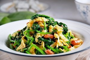 低脂凉拌菠菜
