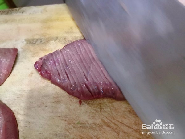 爆炒腰花的做法