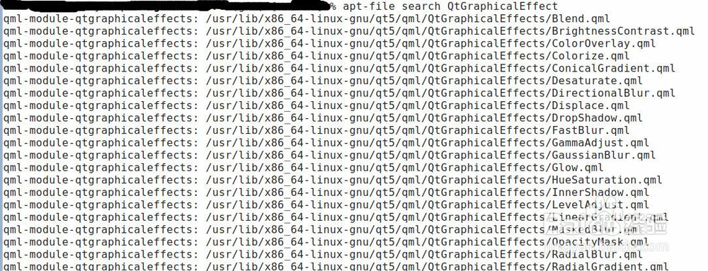 如何查找到缺失的Qt库？