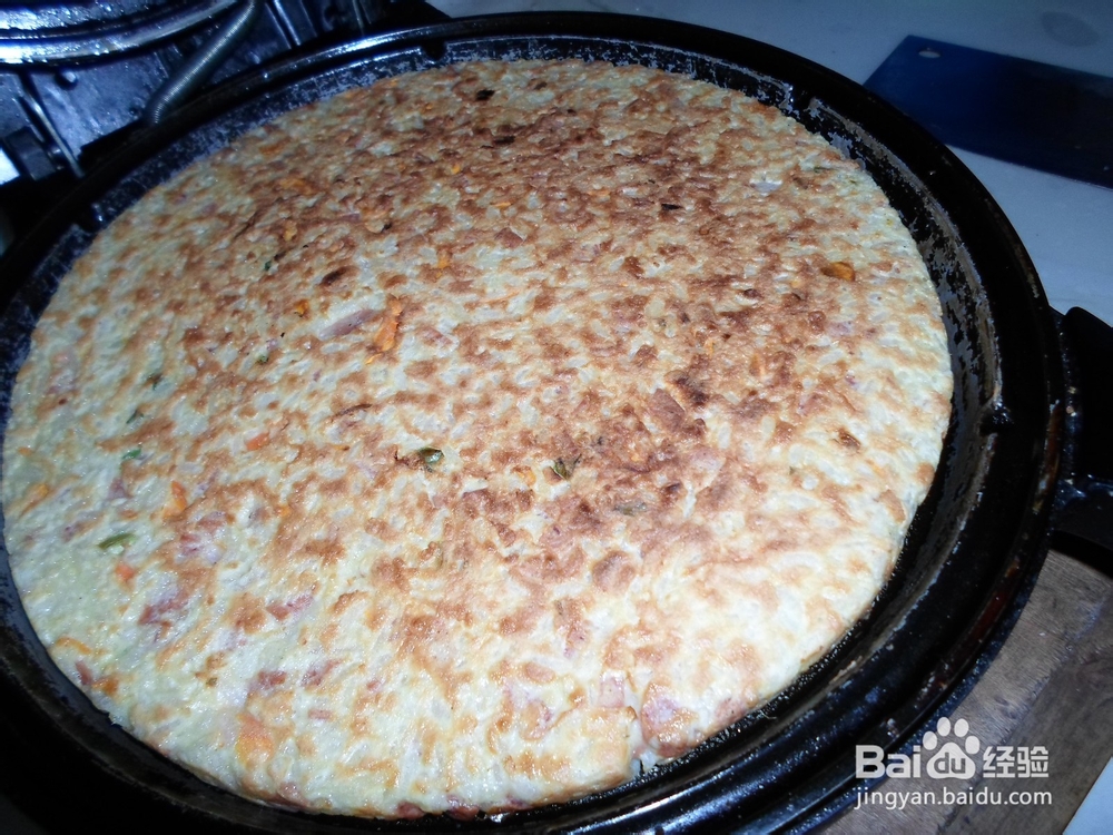 在家自制大米饼