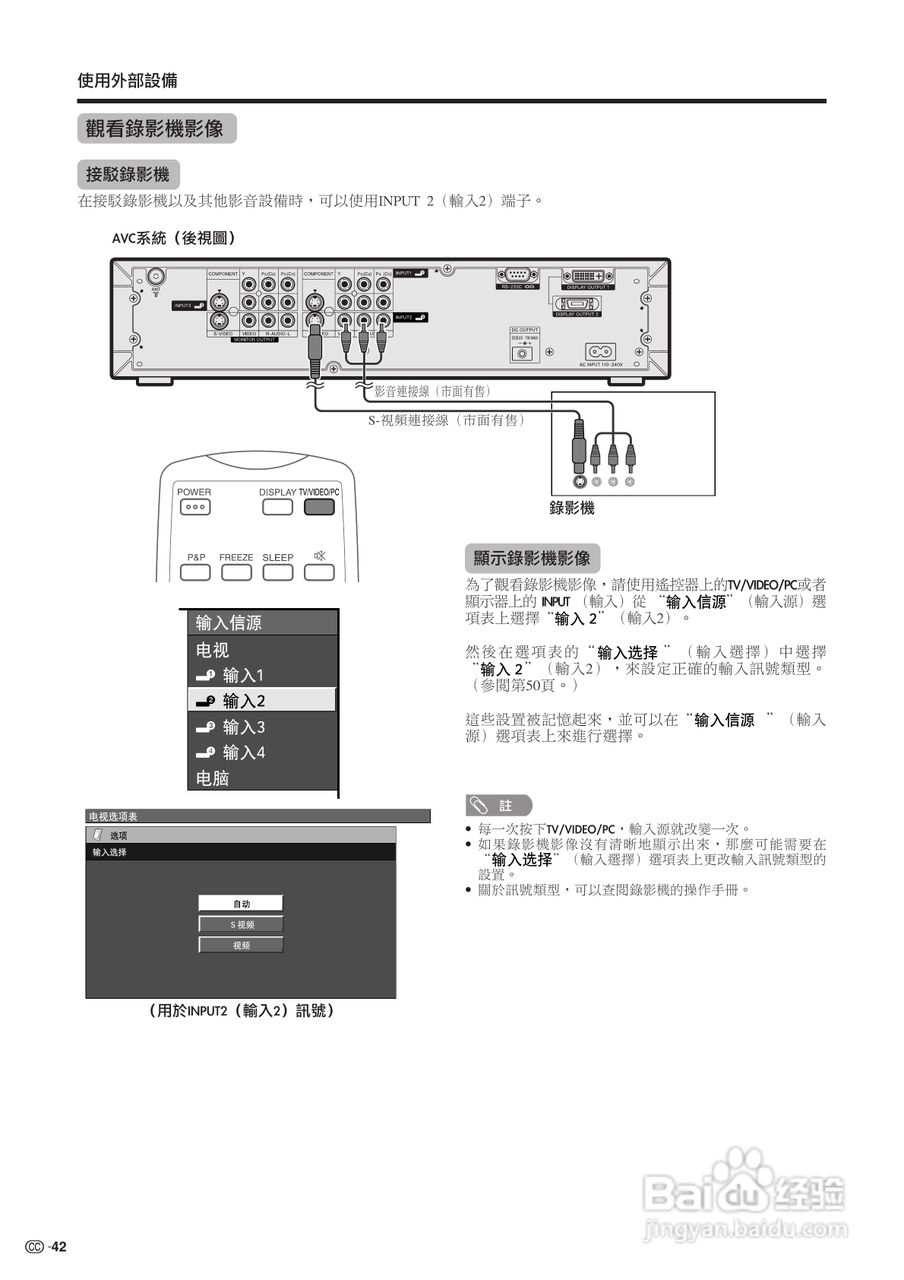 声宝LC-37HV4H型液晶电视机说明书:[5]