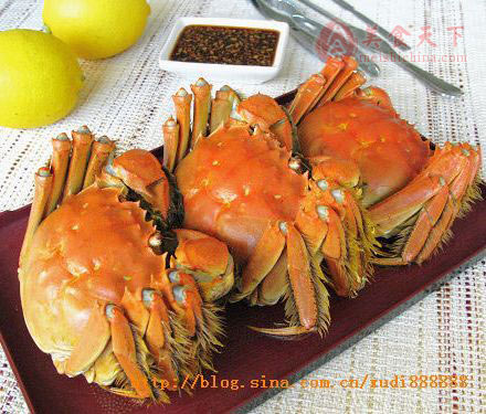 清蒸大闸蟹做法