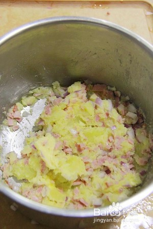 洋葱培根土豆饼的做法