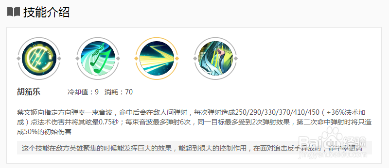 王者荣耀 蔡文姬技能 出装讲解