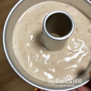 玫瑰荔枝戚风蛋糕的做法