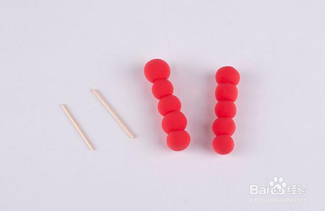 粘土教程——糖葫芦