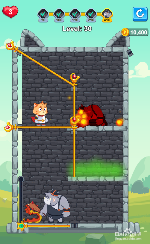 The Rise of Cat Hero的Level 30怎样过关