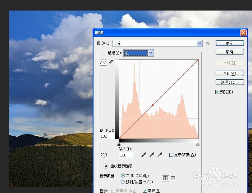 photoshop曲线工具各种快捷键的操作
