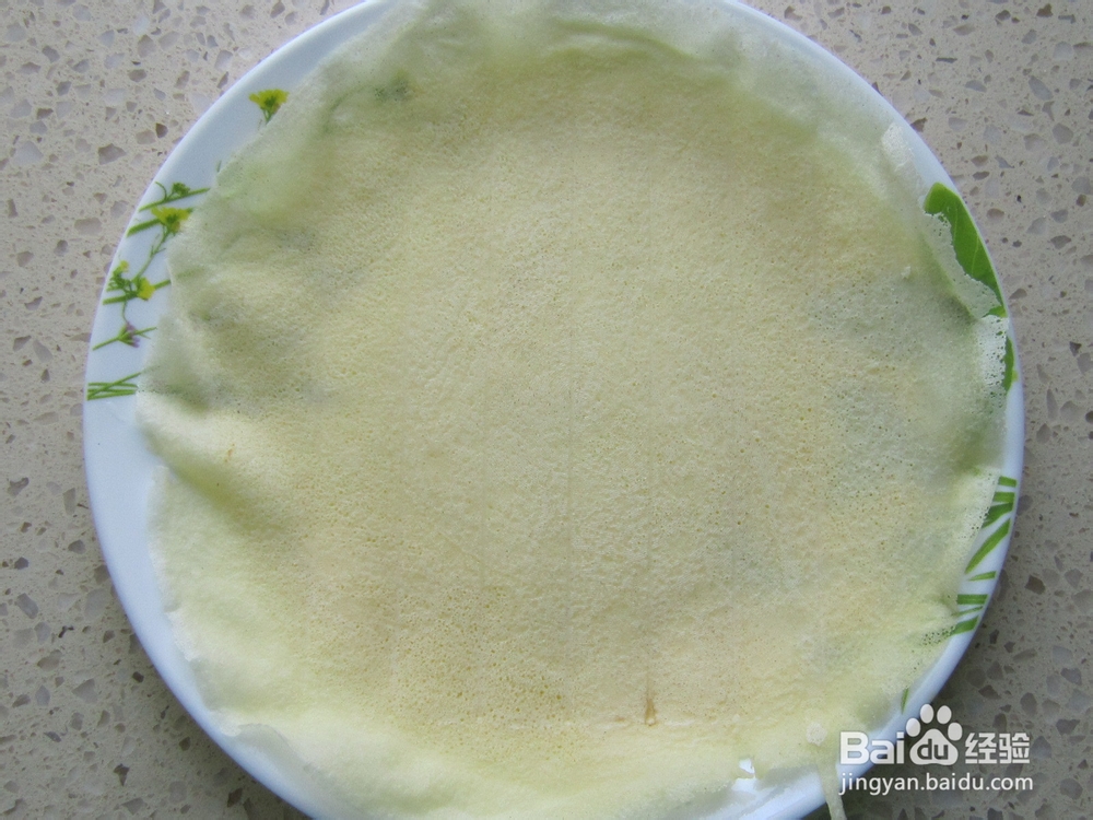 用平底锅做经典甜品-----草莓班戟